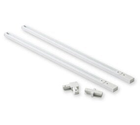Starter Kit for 1-Phase Track Lighting – 2 Meters – White