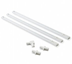 Starter Kit for 1-Phase Track Lighting – 3 Meters – White