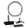 Pendelset 2 meter | Zwart | Voor systeemplafond | 3-fase rail Pendelset 2 meter | Zwart | Voor systeemplafond | 3-fase rail