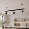 Suspension kit 10.6 cm for 1 circuit, 3 circuit and magnetic track lighting - White Suspension kit 10.6 cm for 1 circuit, 3 circuit and magnetic track lighting - White