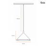 Qub Suspension Viano – Smart Zigbee – Éclairage sur rail magnétique – 48V – Noir Qub Suspension Viano – Smart Zigbee – Éclairage sur rail magnétique – 48V – Noir