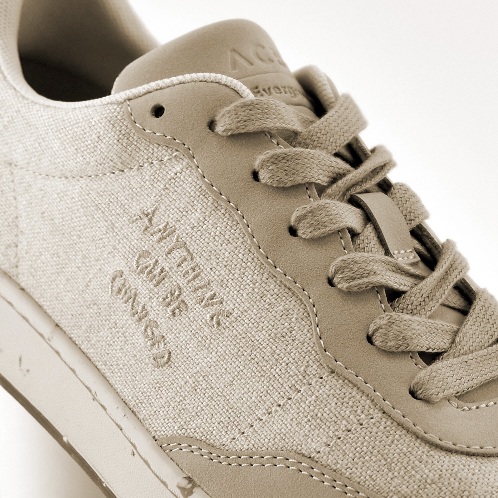 ACBC Evergreen Linen  & Cotton | A shoe produced with natural derived materials