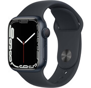 Apple Apple Watch Series 7 41mm Middernacht Aluminium Middernacht Sportband