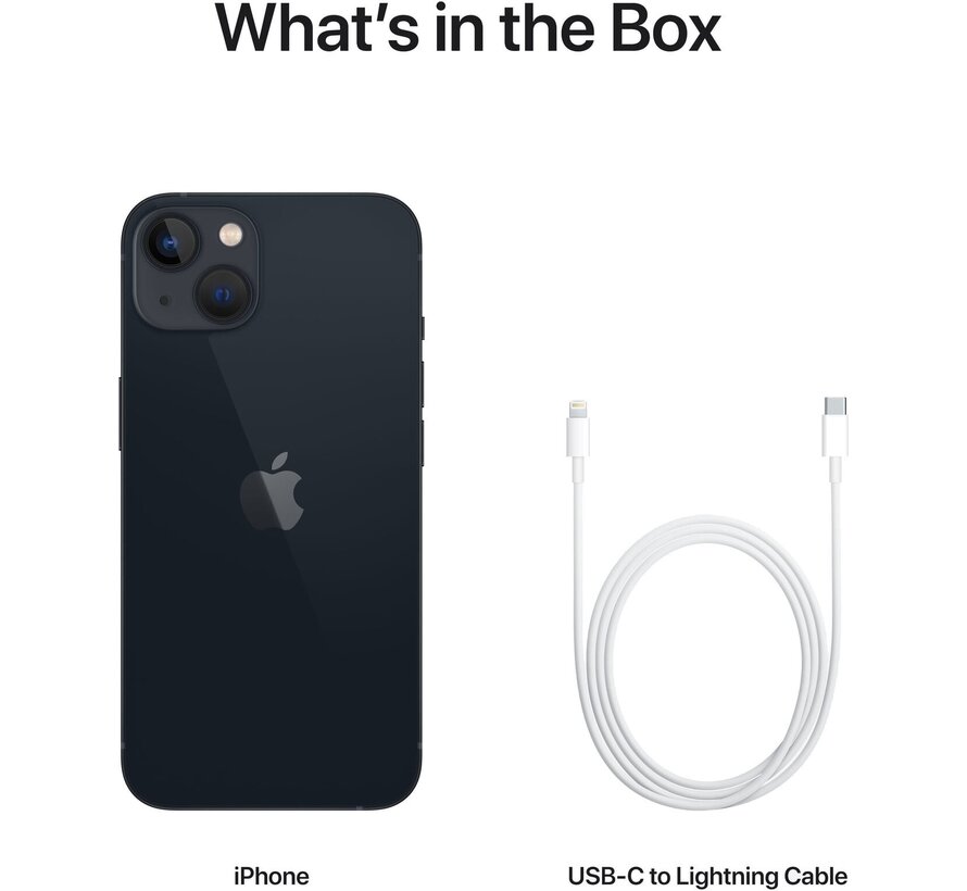 Apple iPhone 13 128GB Zwart