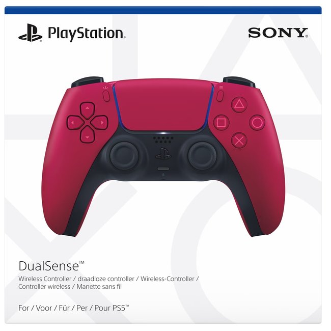 Sony Playstation 5 DualSense Draadloze Controller Cosmic Red