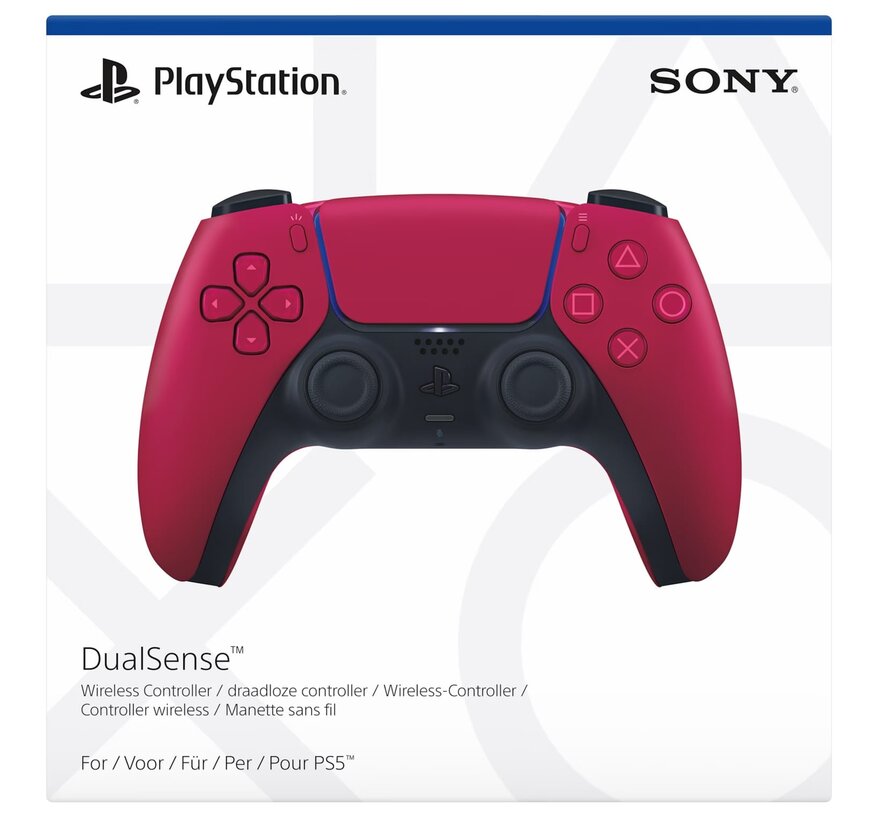Sony Playstation 5 DualSense Draadloze Controller Cosmic Red