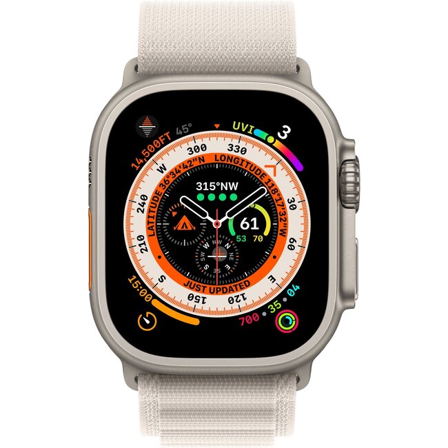 Apple Watch Ultra 4G 49mm Alpine Band Sterrenlicht M