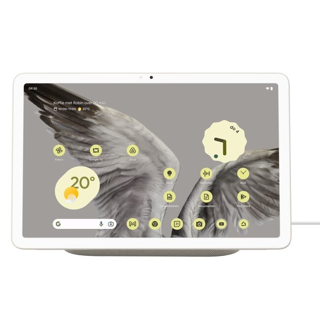Google Pixel Tablet 128GB Wifi Crème en Oplaaddock met Speaker
