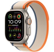 Apple Apple Watch Ultra 2 4G 49mm Trail Band Oranje/Beige M/L