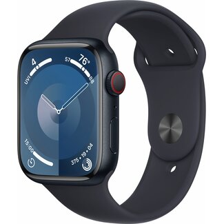 Apple Apple Watch Series 9 4G 45mm Midnight Aluminium Sportband M/L