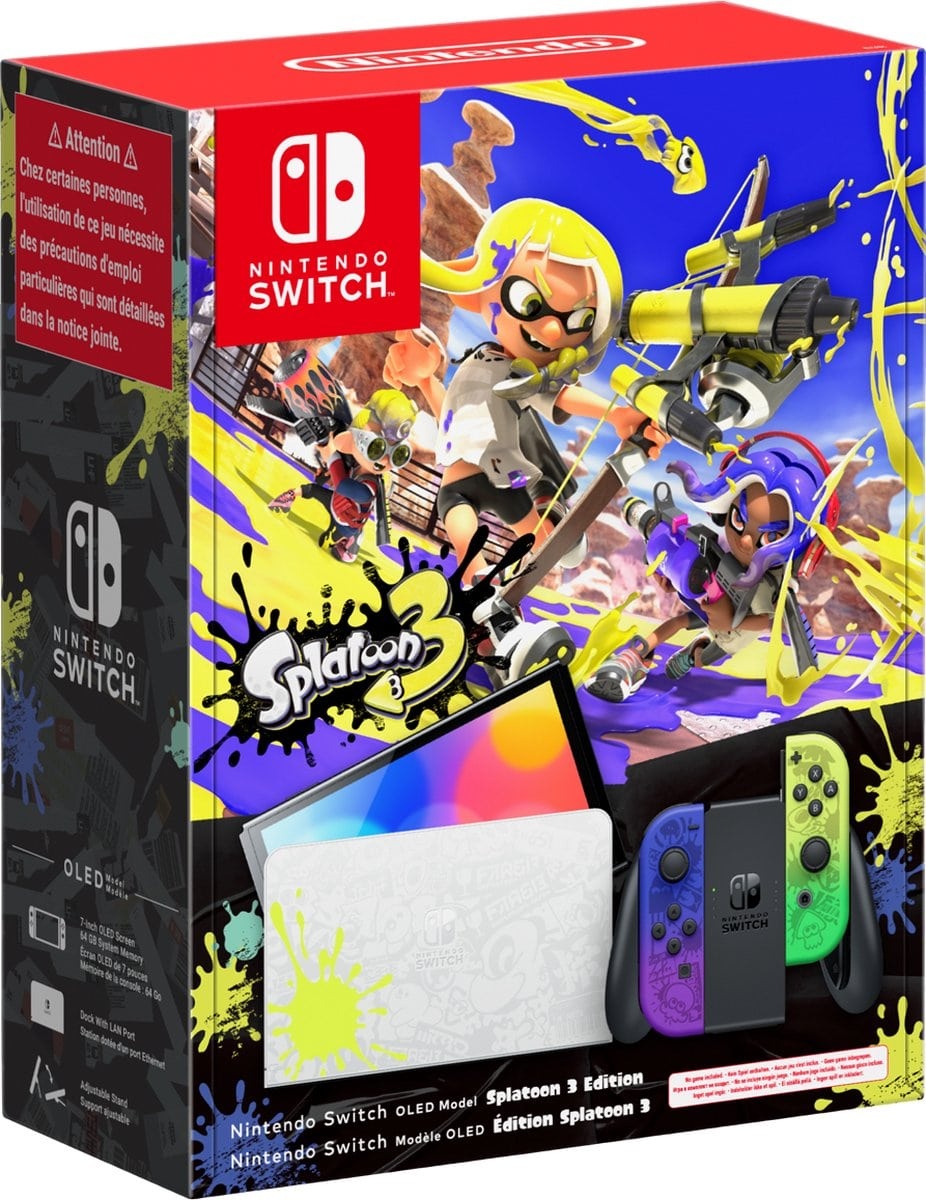 Nintendo Switch OLED Splatoon 3 | Dutch Plaza | Gratis verzending