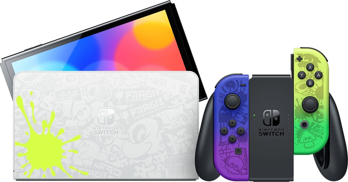 Nintendo Switch OLED Splatoon 3 | Dutch Plaza | Gratis verzending