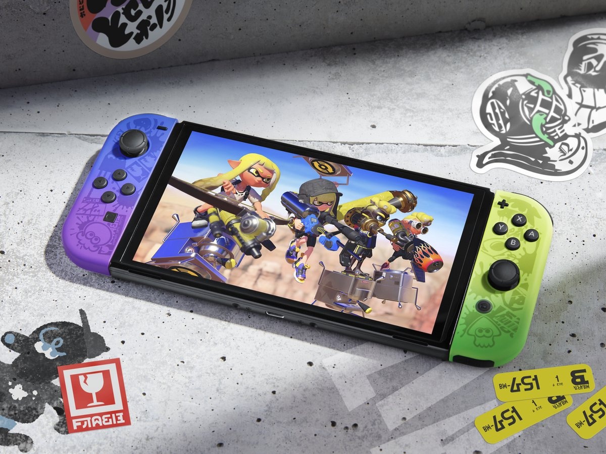 Nintendo Switch OLED Splatoon 3 | Dutch Plaza | Gratis verzending