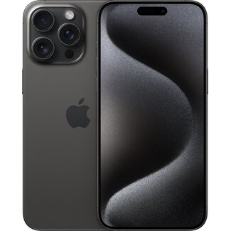 Apple Apple iPhone 15 Pro Max 1TB Zwart Titanium Apple Apple iPhone 15 Pro Max 1TB Zwart Titanium