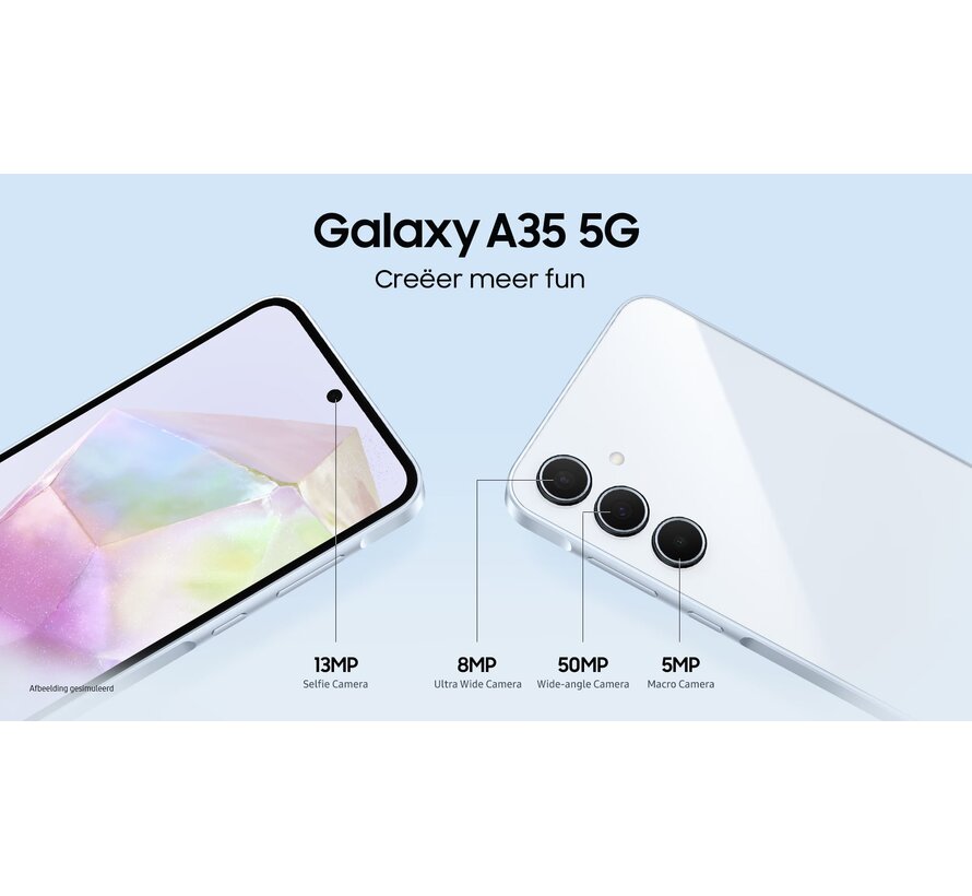 Samsung Galaxy A35 128GB Donkerblauw 5G
