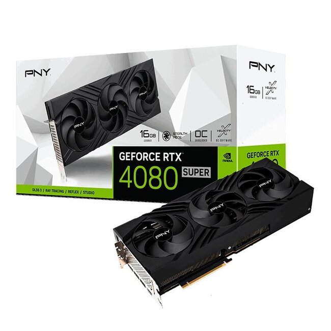 PNY GeForce RTX 4080 SUPER 16GB OC LED TF VERTO - Videokaart