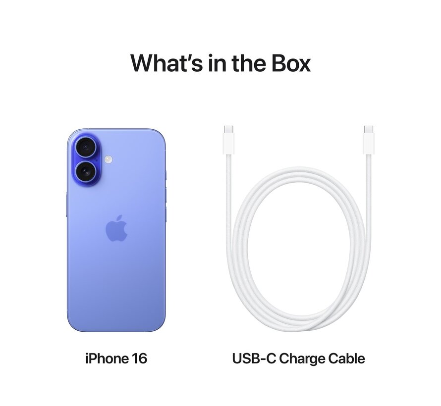 Apple iPhone 16 128GB Blauw