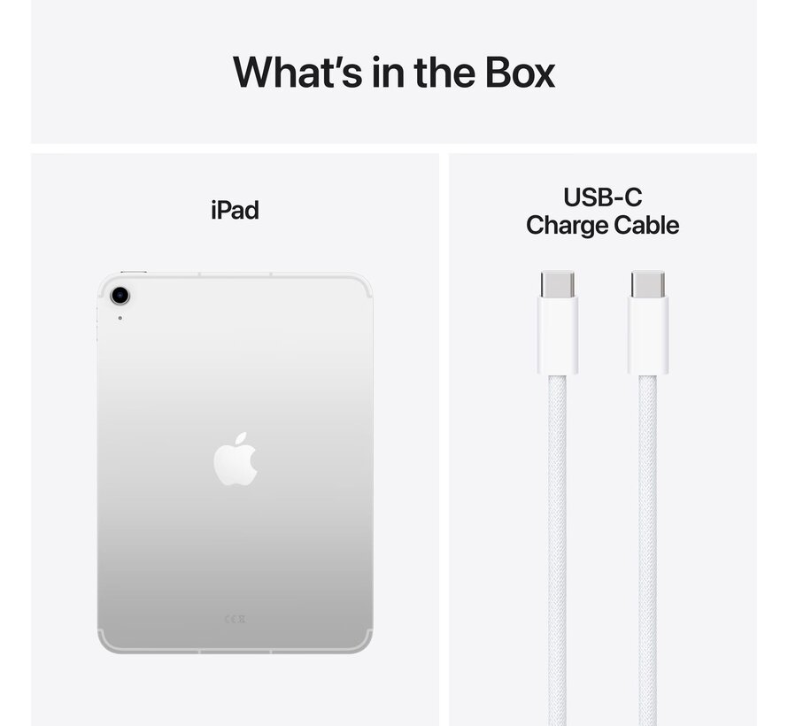 Apple iPad (2025) 11 inch 256GB Wifi Zilver