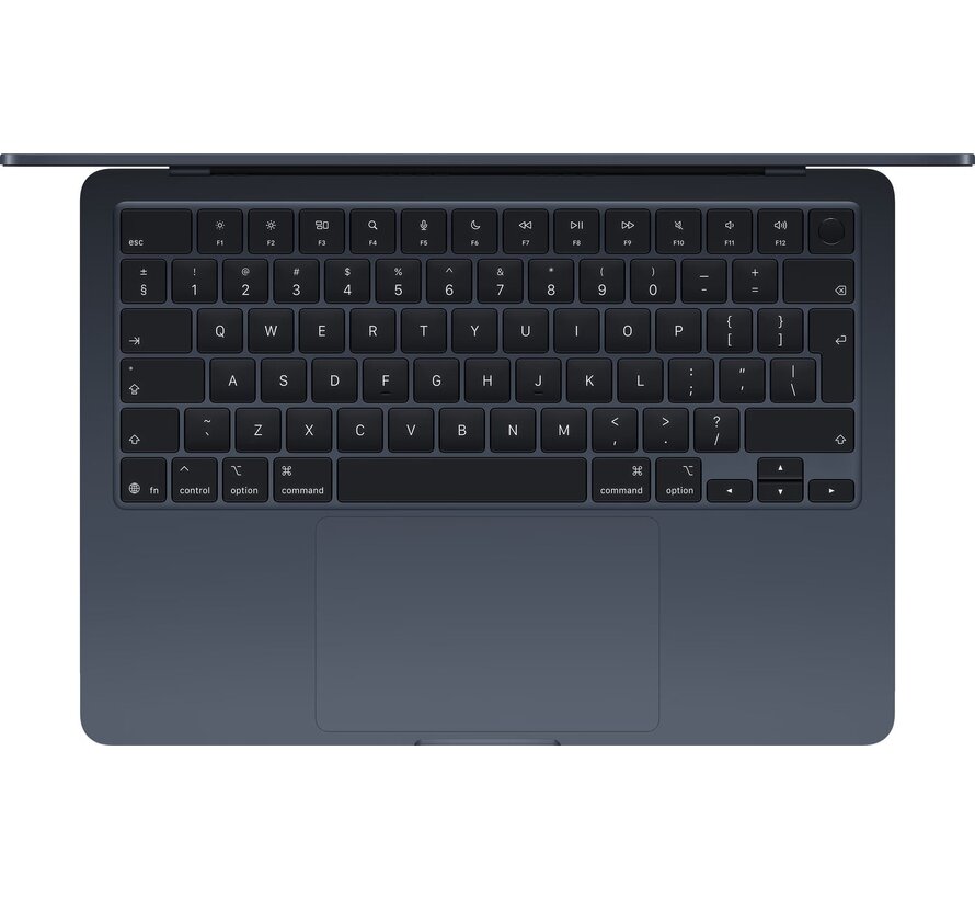 Apple MacBook Air (2025) Zwart - 13.6 inch - Apple M4 8-core GPU - 16GB - 256GB