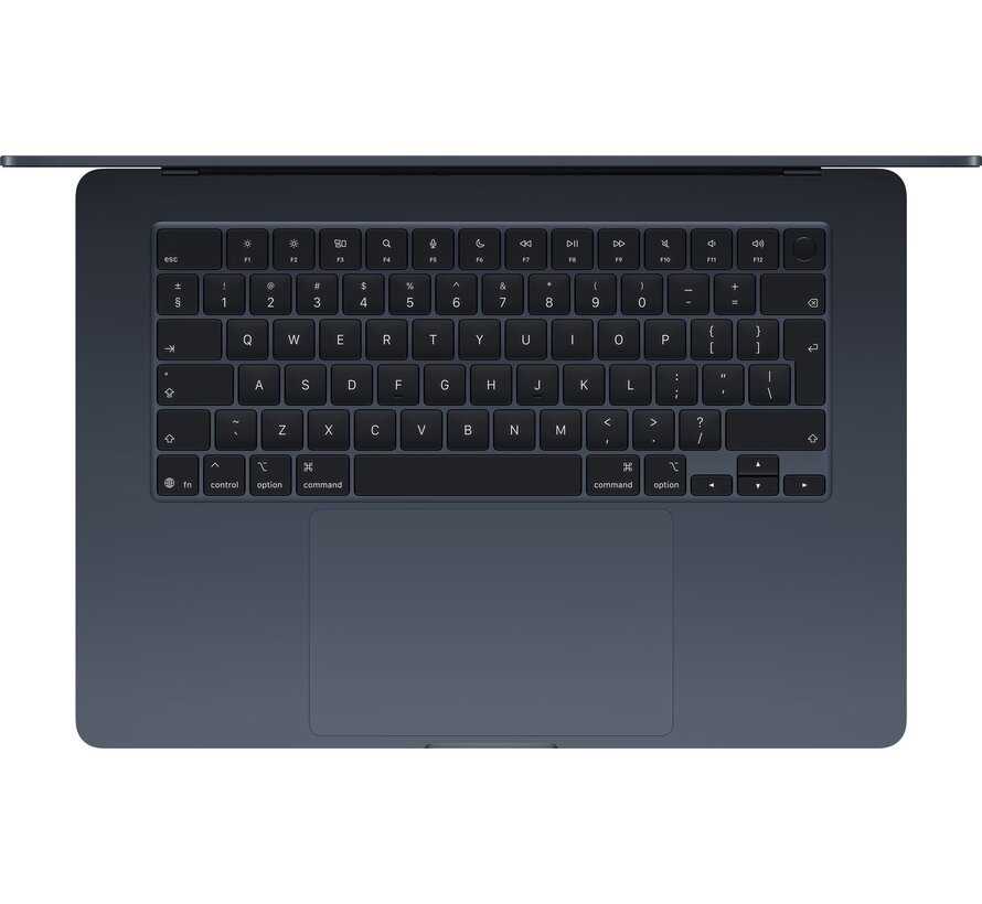 Apple MacBook Air (2025) Zwart - 15 inch - Apple M4 10-core GPU - 16GB - 256GB