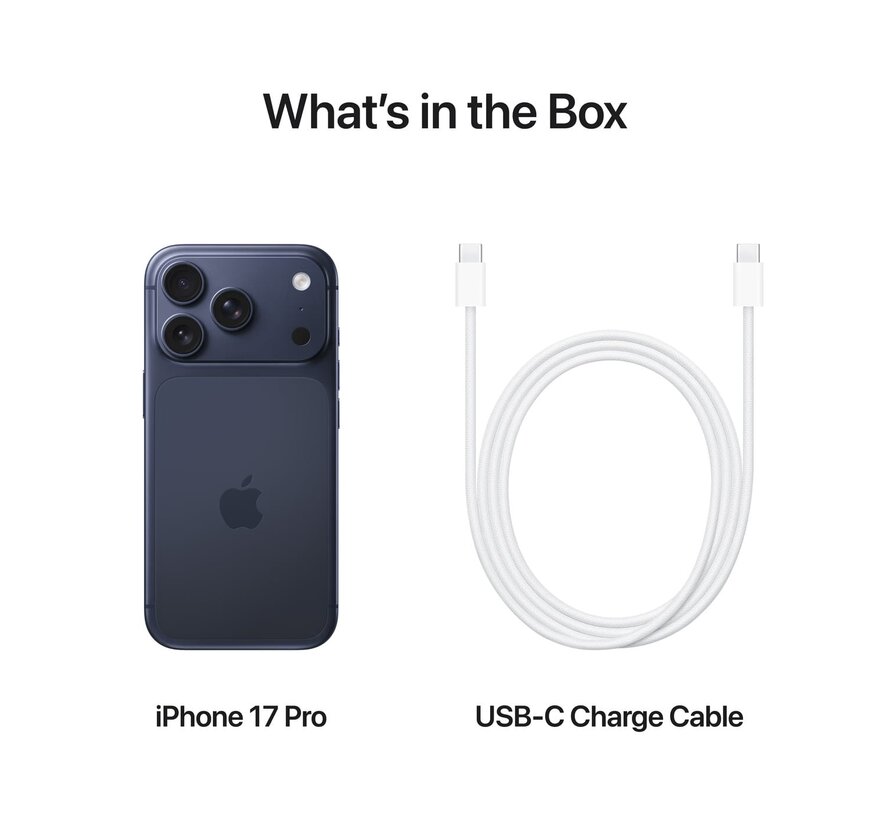 Apple iPhone 17 Pro 256GB Blauw