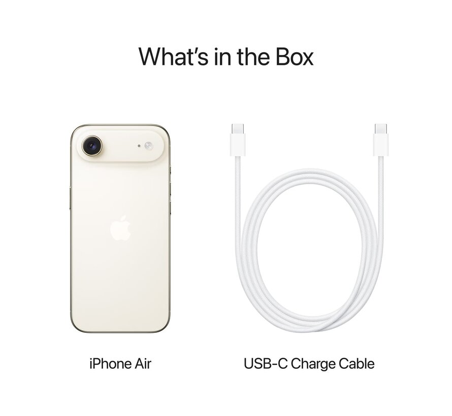 Apple iPhone Air 256GB Goud