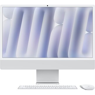Apple Apple iMac 24 inch Zilver M4 - 10-core CPU - 10-core GPU - 16GB - 512GB