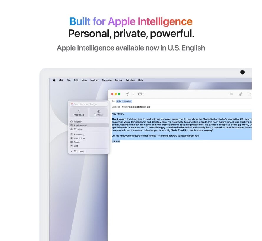 Apple iMac 24 inch Zilver M4 - 10-core CPU - 10-core GPU - 16GB - 512GB