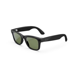 Meta Meta Ray-Ban (Gen 2) Wayfarer - Glanzend Zwart - Groen