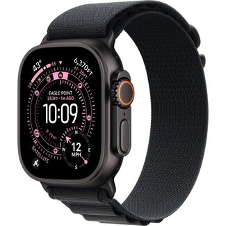 Apple Apple Watch Ultra 3 Cellular 49mm Zwart Alpine Band M