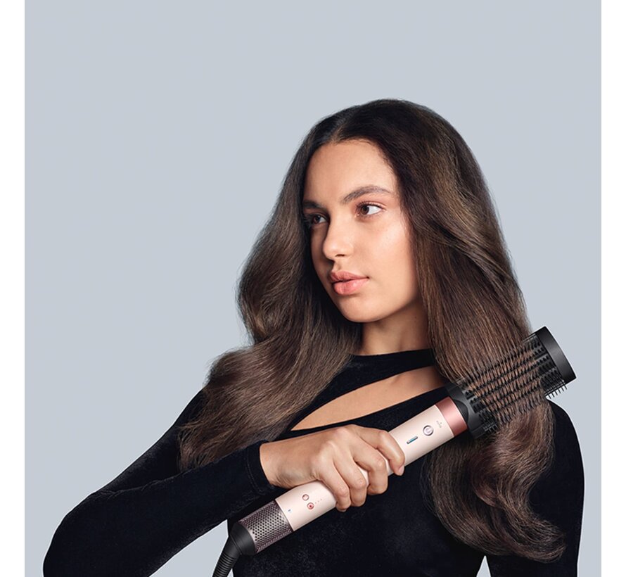 Dyson Airwrap Co-anda 2x Straight + Wavy - Ceramic Pink Multistyler Roze