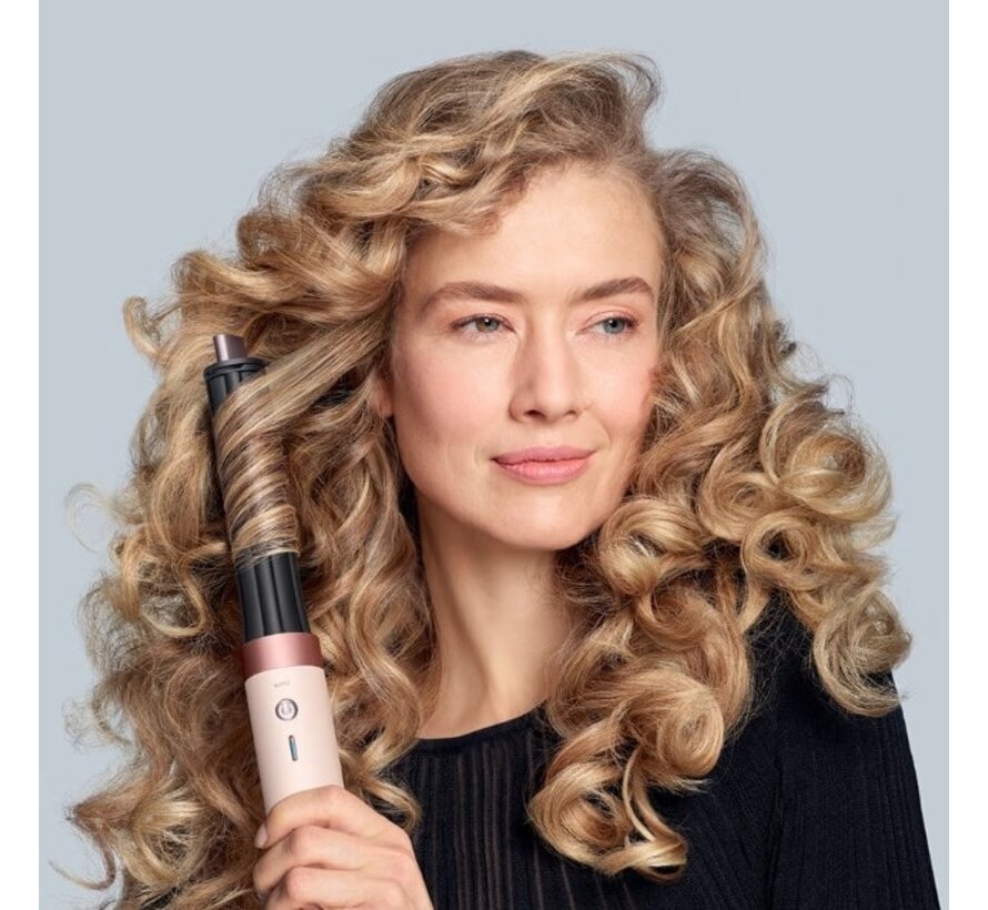Dyson Airwrap Co-anda 2x Straight + Wavy - Ceramic Pink Multistyler Roze
