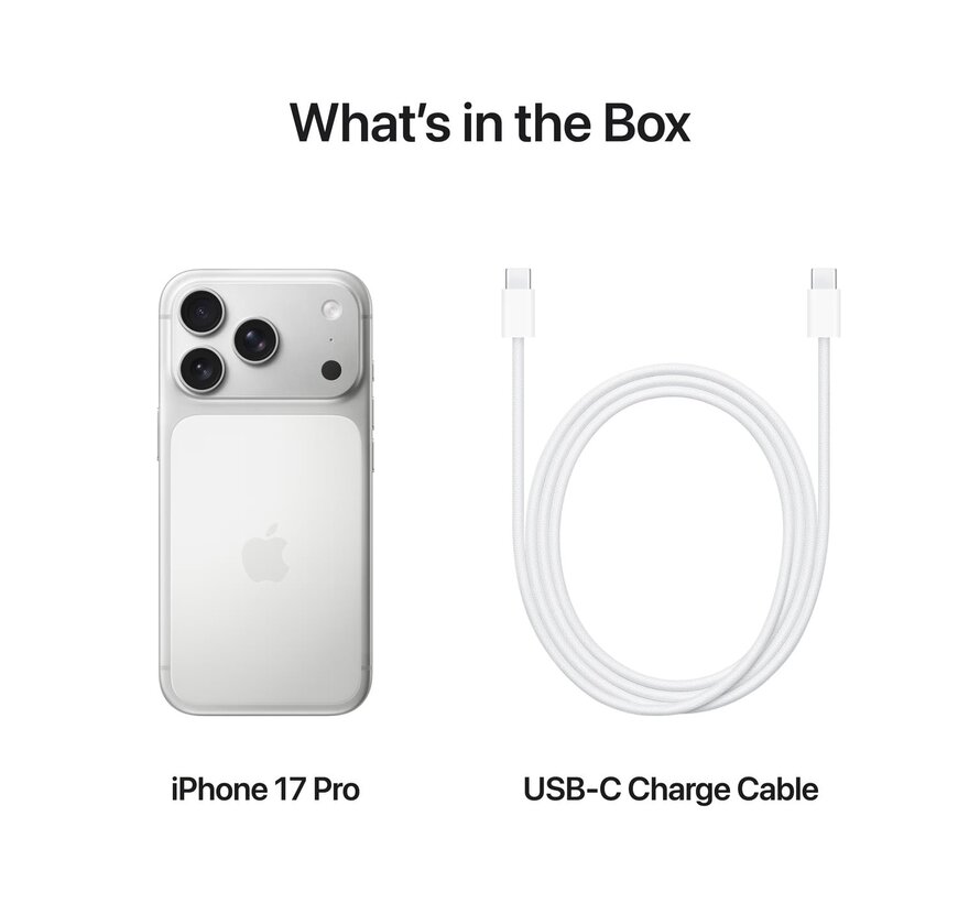 Apple iPhone 17 Pro 256GB Zilver