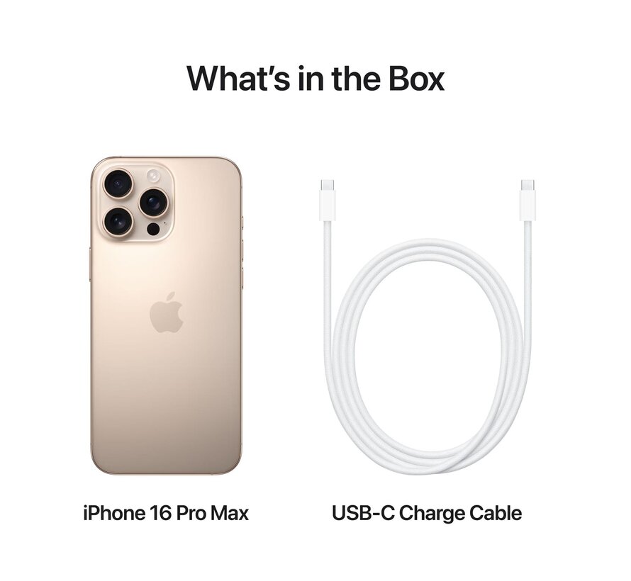 2e Kans - Apple iPhone 16 Pro Max 512GB Desert Titanium