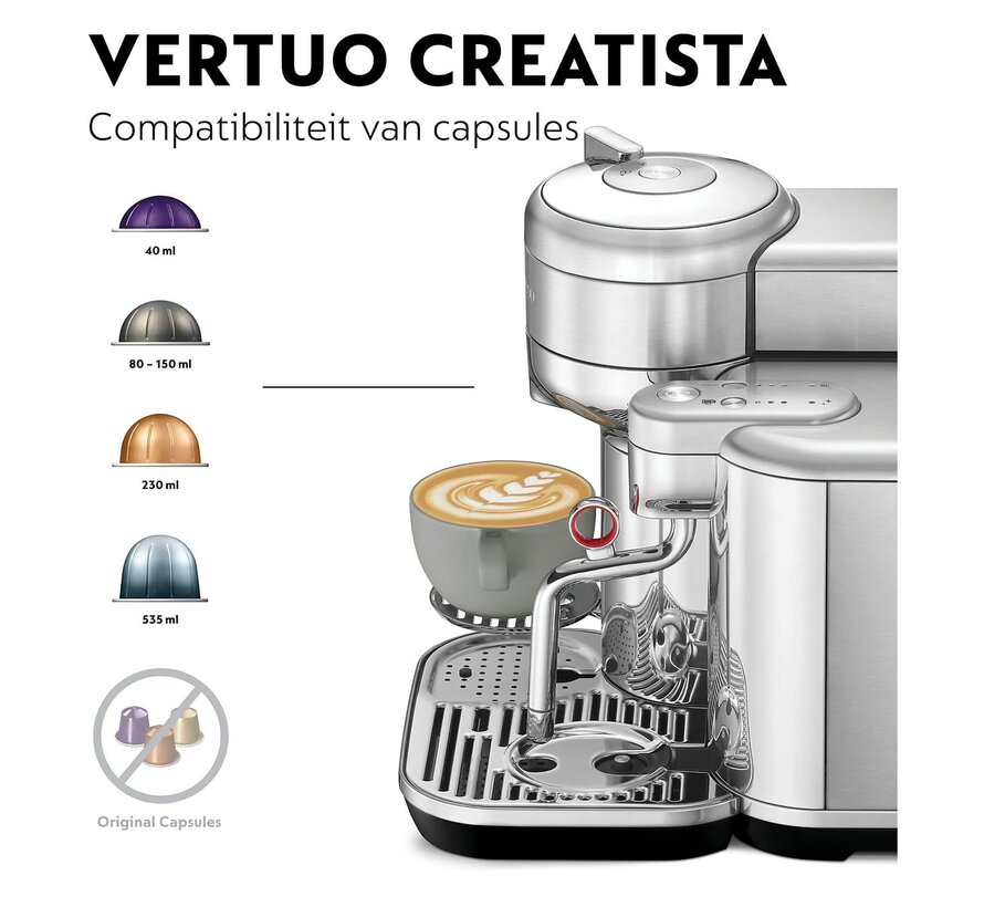 Sage Vertuo Creatista Stainless Steel