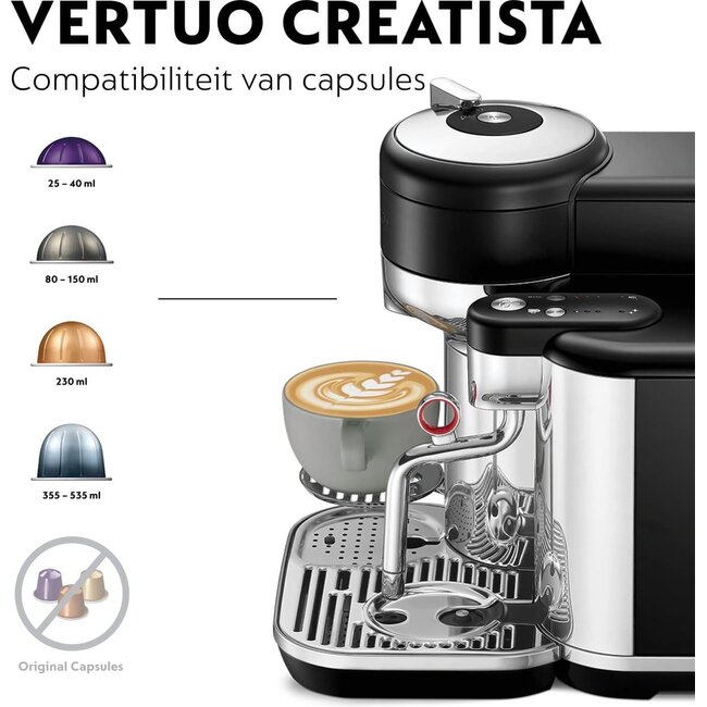 Sage Vertuo Creatista Black Truffle