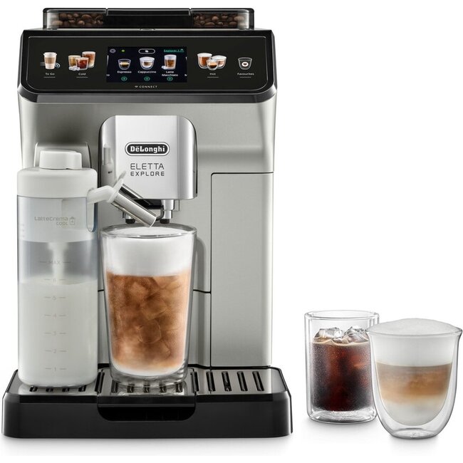 De'Longhi Eletta Explore ECAM450.65.S Volautomatische espressomachine Silver