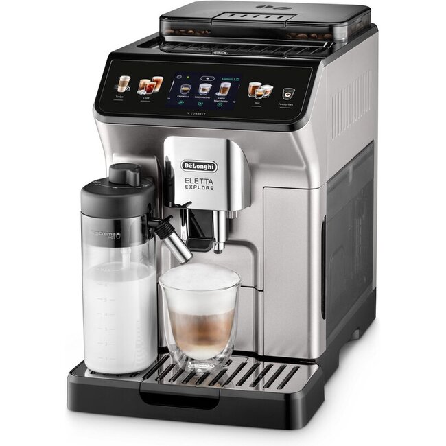 De'Longhi Eletta Explore ECAM450.65.S Volautomatische espressomachine Silver