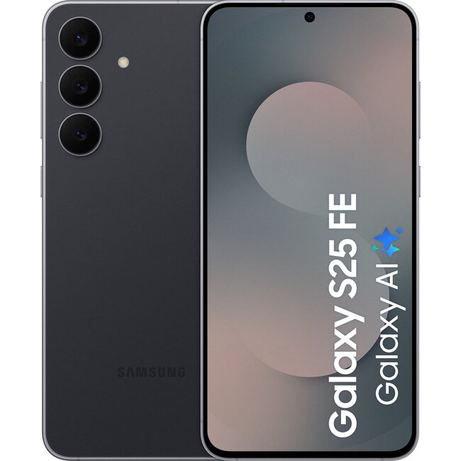 Samsung Galaxy S25 FE 128GB Zwart 5G