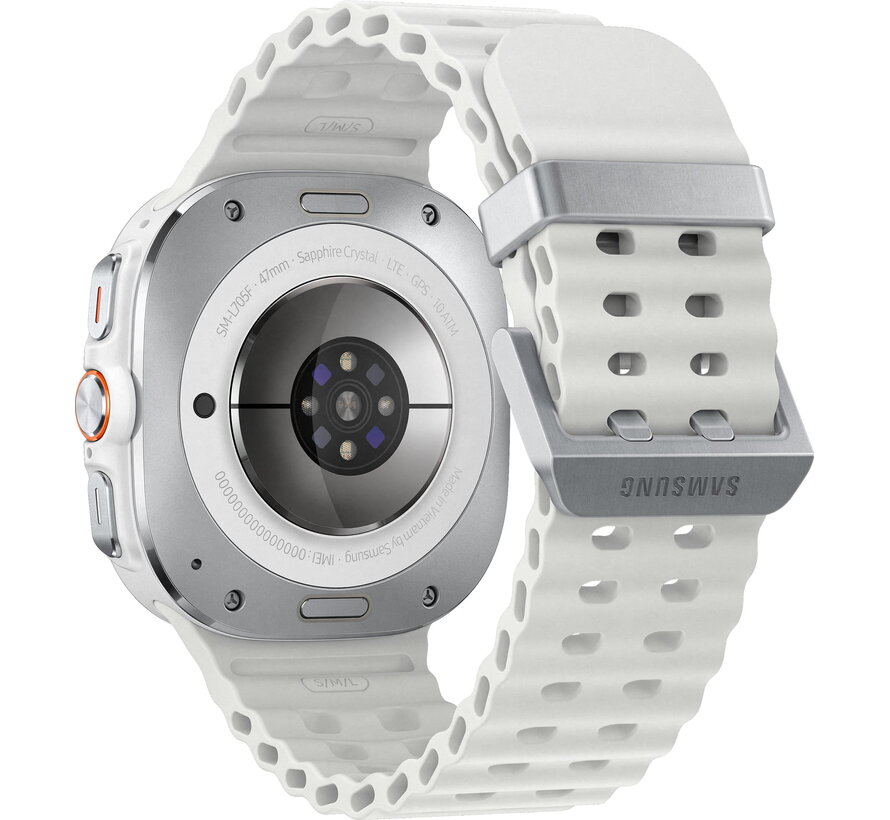 Samsung Galaxy Watch Ultra (2025) 4G Titanium Wit 47mm