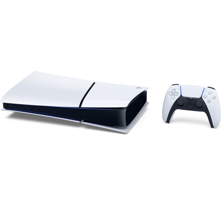 PlayStation 5 Slim Digital Edition + Extra Controller Wit