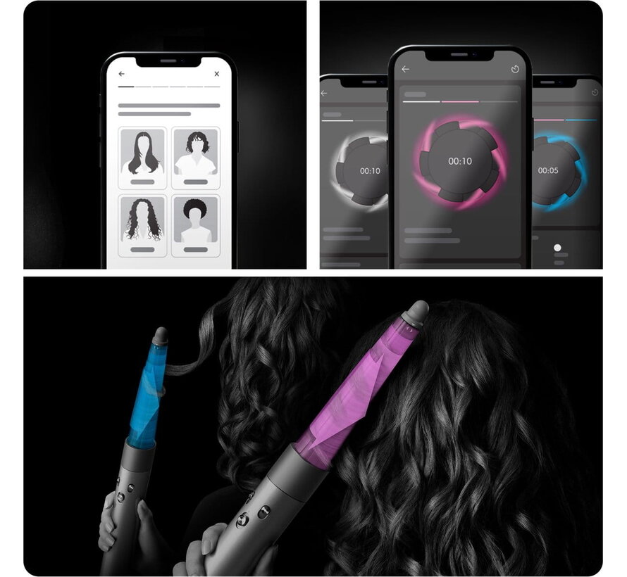 Dyson Airwrap i.d. Straight+Wavy - Multistyler - Föhnborstel - Krulborstel - Ceramic Patina/Topaz