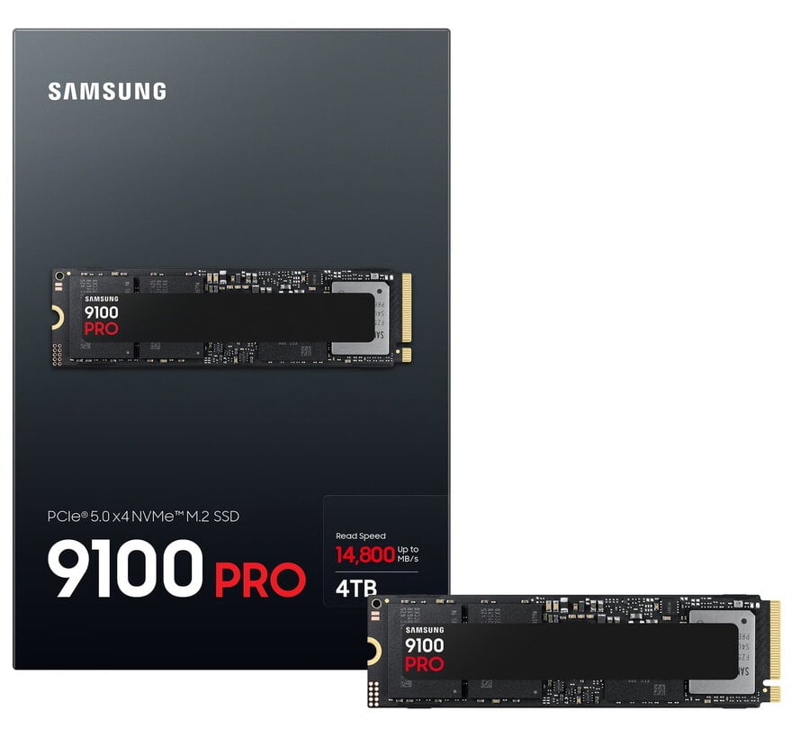 Samsung 9100 Pro 4TB PCIe 5.0 M.2 SSD