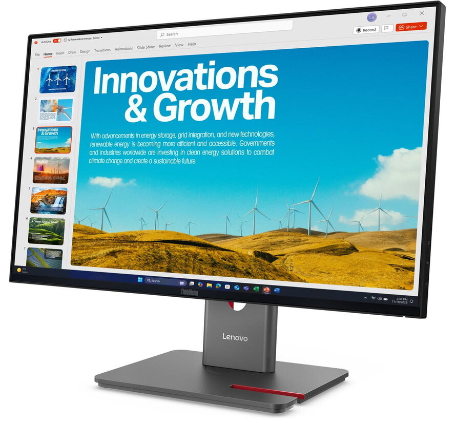 Lenovo ThinkVision P24QD-40 Monitor