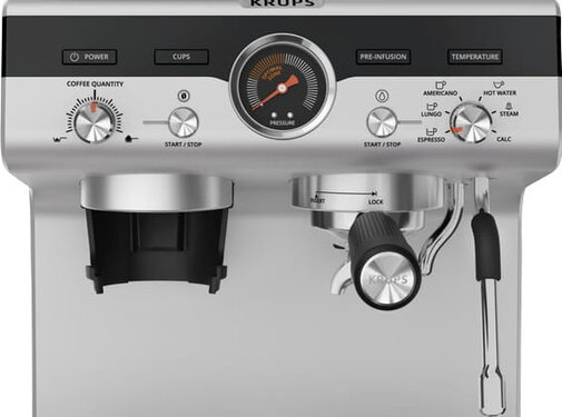 Krups Krups XP801T Precision - Pistonmachine - Aluminium