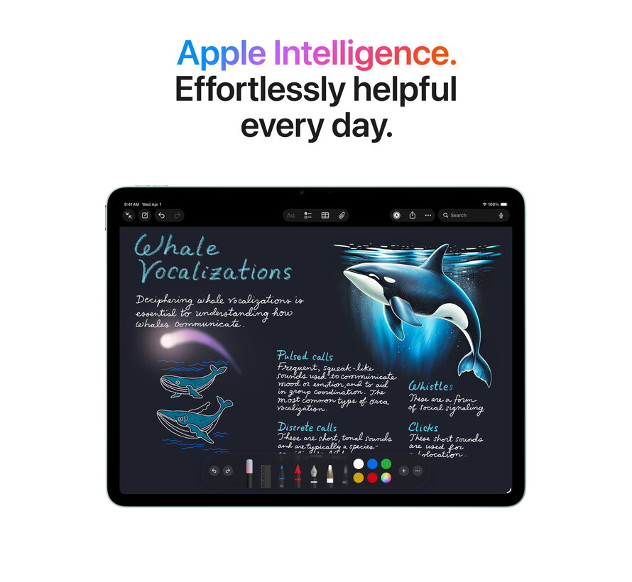 Apple iPad Air (2026) 13 inch 128GB Wifi Blauw