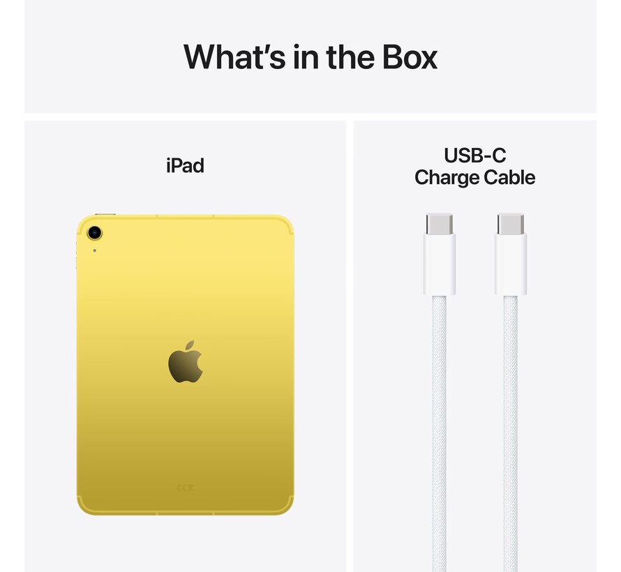 Apple iPad (2025) 11 inch 128GB Wifi Geel