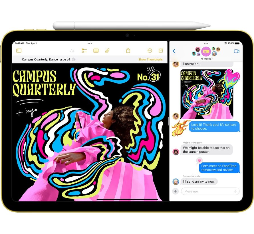 Apple iPad (2025) 11 inch 128GB Wifi Geel