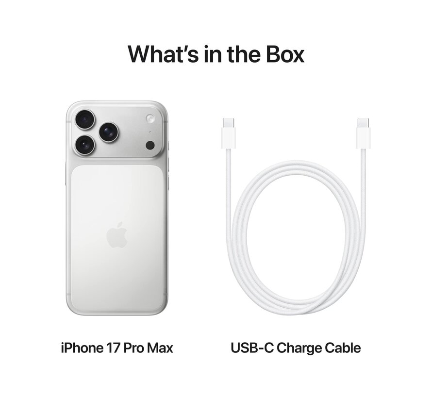 Apple iPhone 17 Pro Max 2TB Zilver