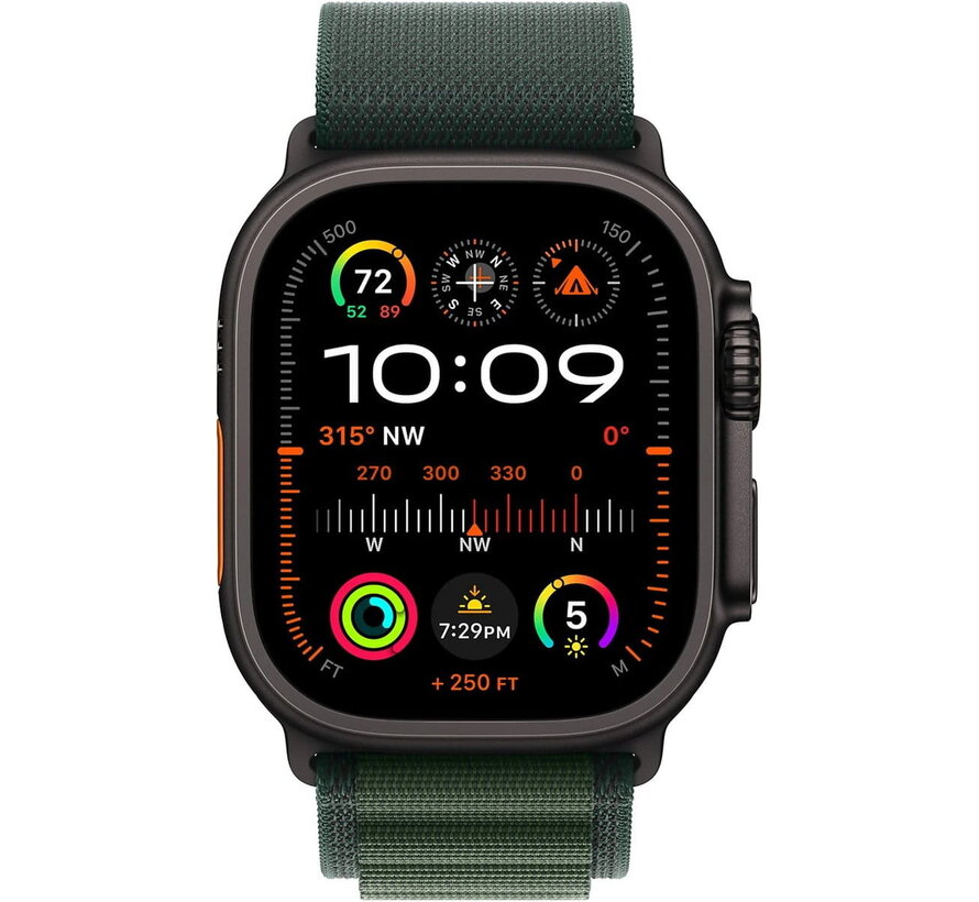 Apple Watch Ultra 2 4G 49mm Alpine Band Dark Green M